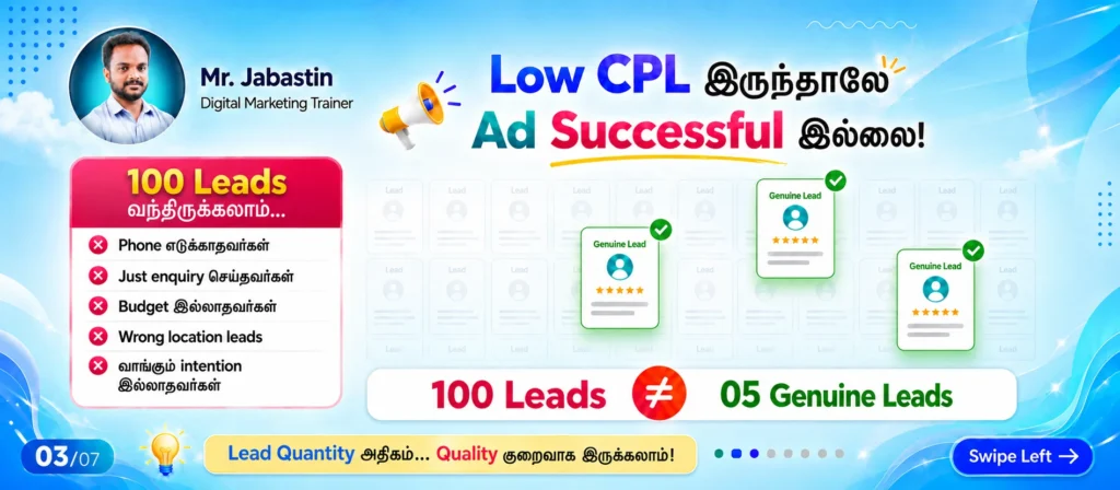 Quality lead vs cheap lead